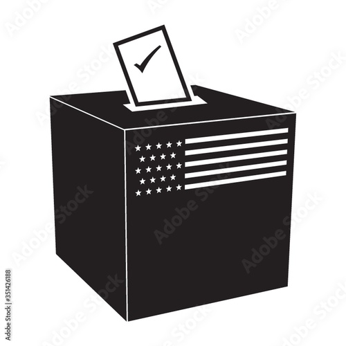 A ballot box illustration.