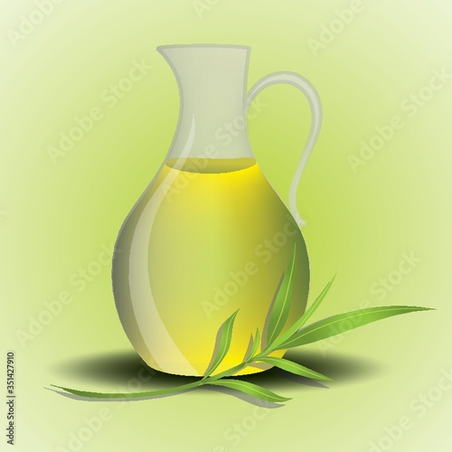 spa oil in a jug