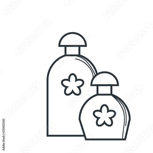 spa aroma oil bottle