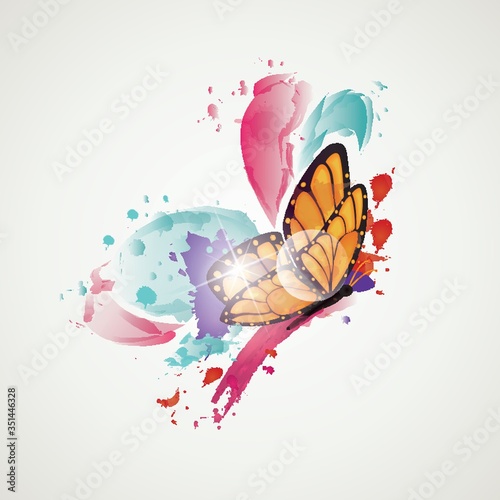 abstract butterfly