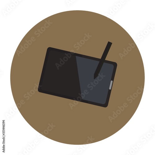smartphone with stylus pen