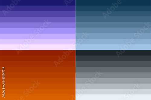 Phantom blue color palettes.Blue shade .Color volume.Color fade.
