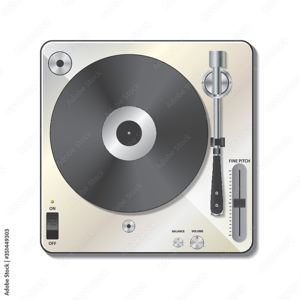 DJ turntable DJ turntable