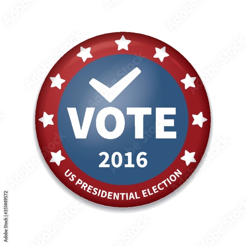 usa vote badge