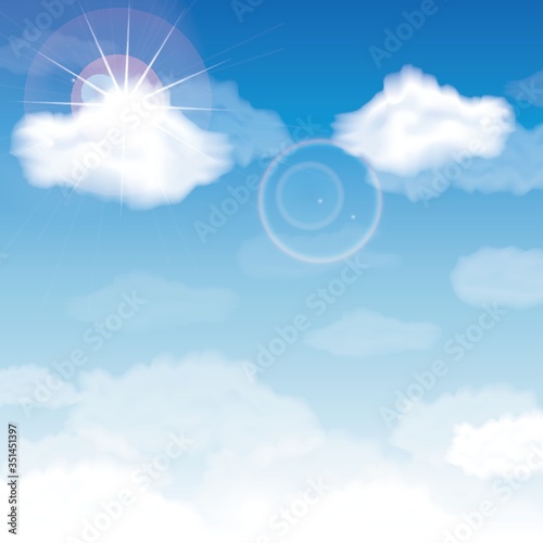 sky background