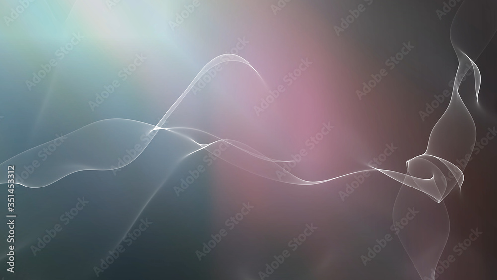 Abstract blurred dark background with highlights and glow
