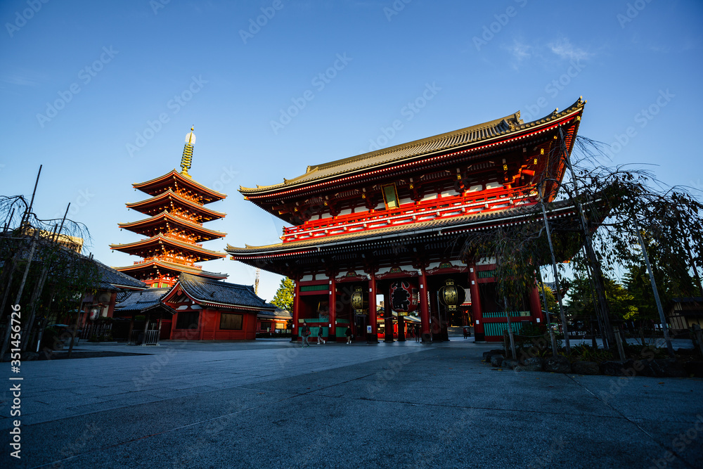 Fototapeta premium Świątynia Sensoji-ji