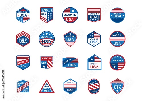 made in usa labels collection