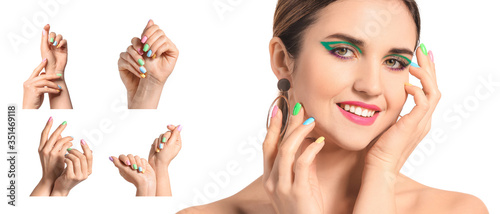 Young woman with beautiful ...