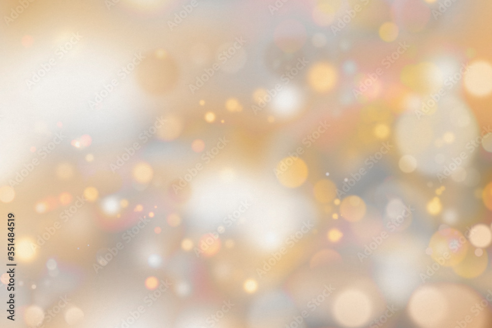 Orange bokeh patterned background illustration Orange bokeh patterned background illustration