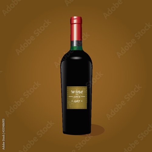 wine bottle