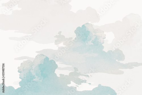 Gray cloudy sky background design resource
