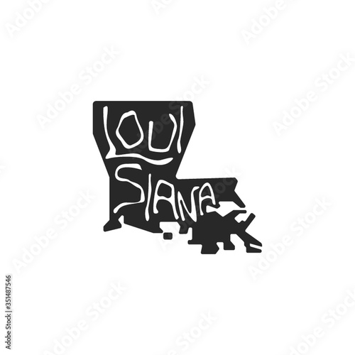 louisiana state map