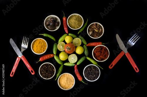Indian Exotic Gourmet Food Ingredients: incl Turmeric, Garam Masala, Tandoori Masala, Punchpooran, Madras Curry, Yellow Split Gram, Cumin, Curry, Peppers and Chilli - Delicious Meals