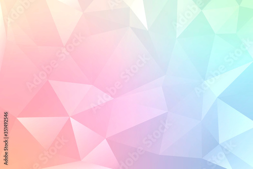 Pastel crystallized patterned background