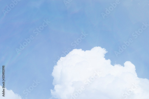 Cloud patterned blue sky background © rawpixel.com