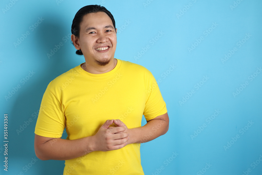 Funny Asian Man Laughing Smiling Funny Asian Man Laughing Smiling