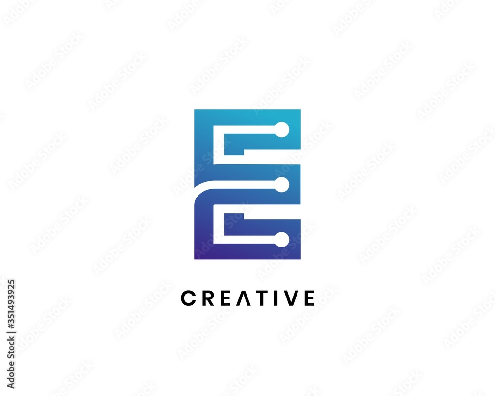 Creative Modern Letter E Logo Design Template Creative Modern Letter E Logo Design Template