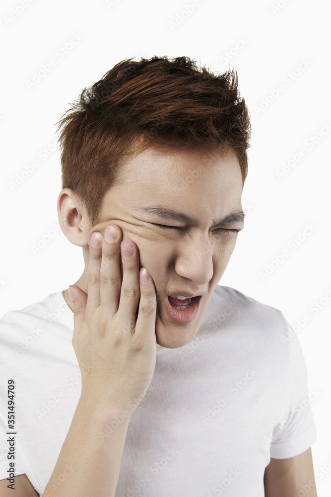 Man having toothache Man having toothache