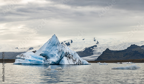 Jokulsarlon Glacier Lagoon in the eastern part of Iceland