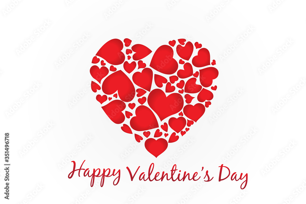 Logo beautiful love heart for valentine day icon vector web image graphic illustration clip art design.....
