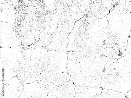 Vector background. Old concrete background. Faded walls. Abstract textures. © tuckwai