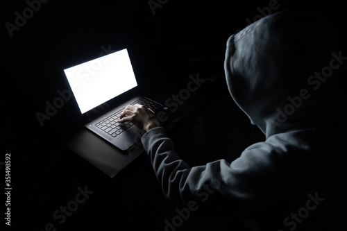 Bild auf Leinwand ハッキング　イメージ