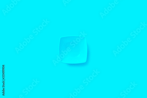 Blue cup on a blue background. Free Download Blue cup on a blue background. - GFXLoad