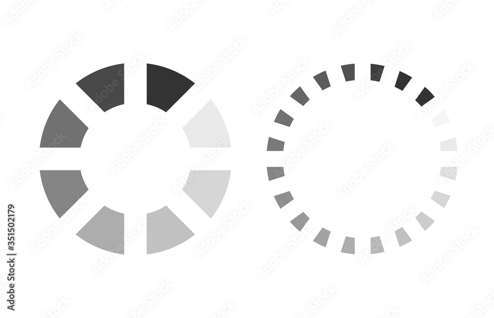 Load icon. Circle website buffer loader or preloader. download or upload status icon Load icon. Circle website buffer loader or preloader. download or upload status icon