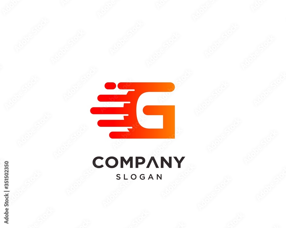 Letter G Modern Creative Logo Design Template