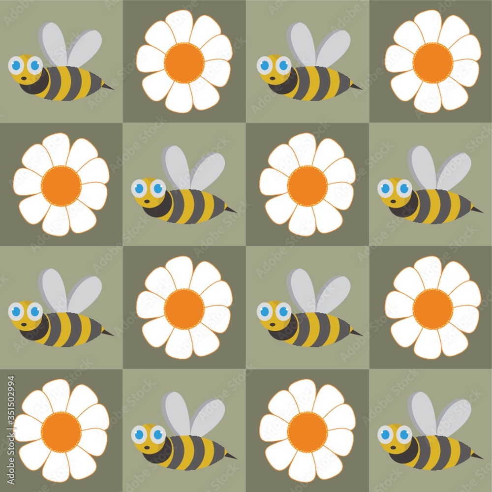 honey bee and flower background honey bee and flower background
