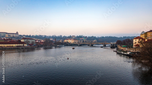 fiume Moldava a Praga