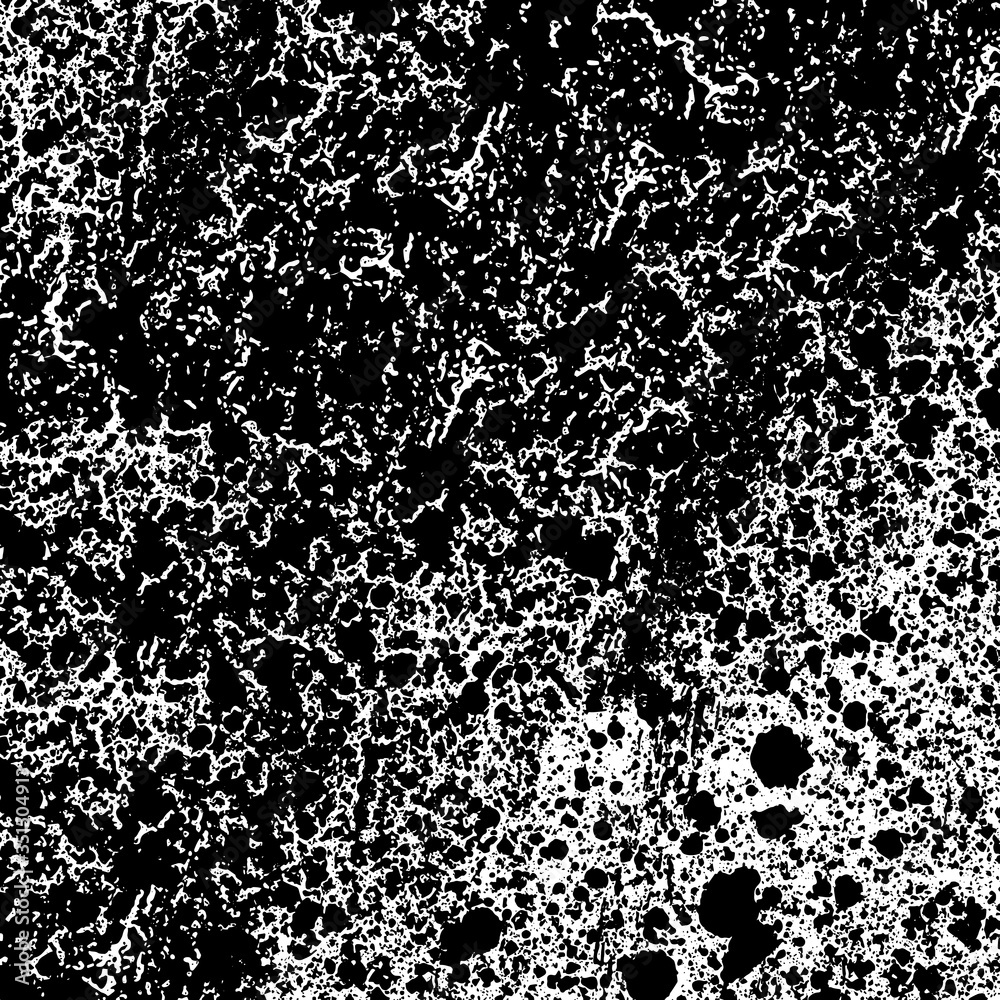 Grunge background black and white. Texture of chips, cracks, scratches, scuffs, dust, dirt. Dark monochrome surface. Old vintage vector pattern Grunge background black and white. Texture of chips, cracks, scratches, scuffs, dust, dirt. Dark monochrome surface. Old vintage vector pattern
