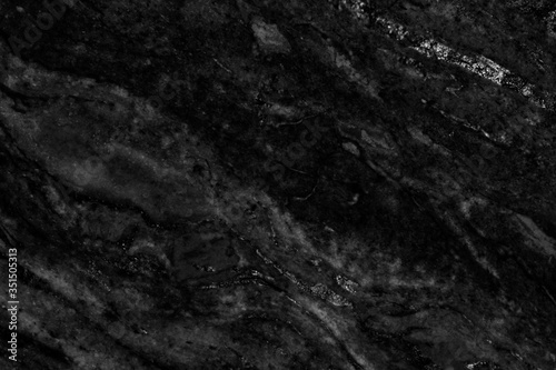 Black marble textured background
