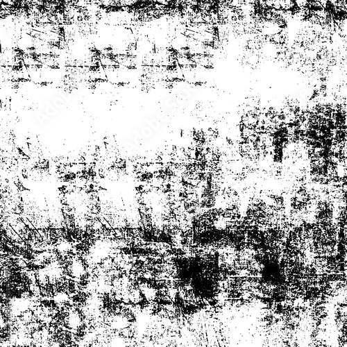 Wallpaper Mural Grunge background black and white. Texture of chips, cracks, scratches, scuffs, dust, dirt. Dark monochrome surface. Old vintage vector pattern Torontodigital.ca