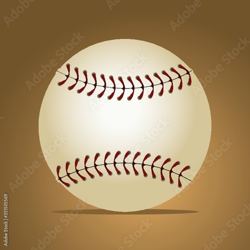 A base ball illustration.