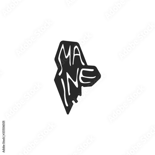 maine state map