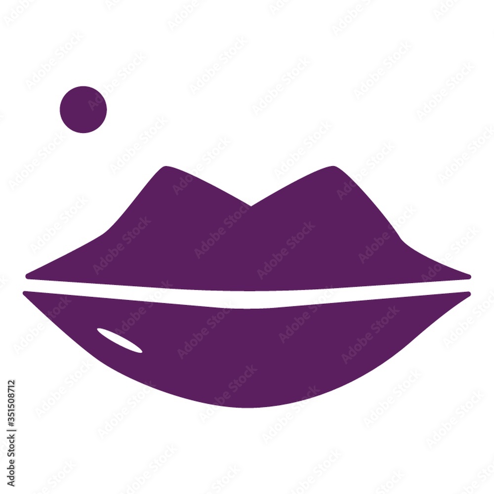 Lips icon Lips icon
