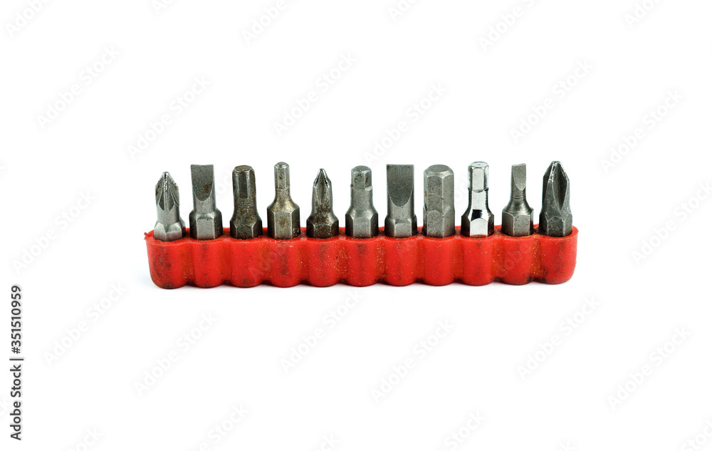 old Interchangeable bits for screwdriver old Interchangeable bits for screwdriver