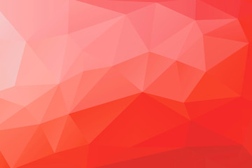 Red geometric patterned background