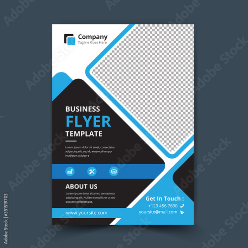 Corporate creative business flyer designs template