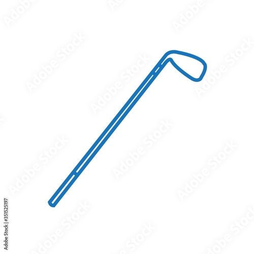 A golf stick illustration.