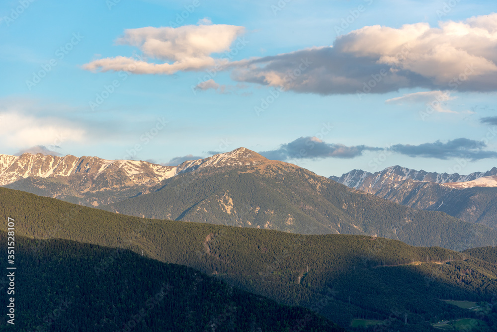 Landscape of Parc Natural Comunal de les Valls del Comapedrosa national park in Andorra Landscape of Parc Natural Comunal de les Valls del Comapedrosa national park in Andorra