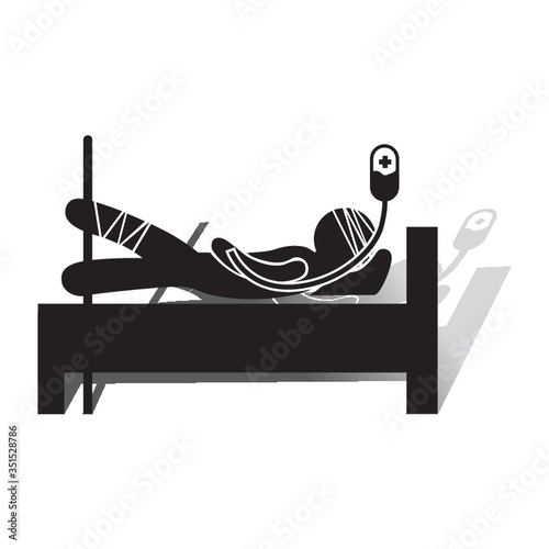 Hospital patient.
