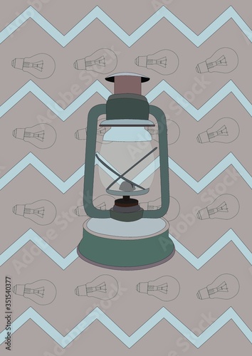 Kerosene lantern