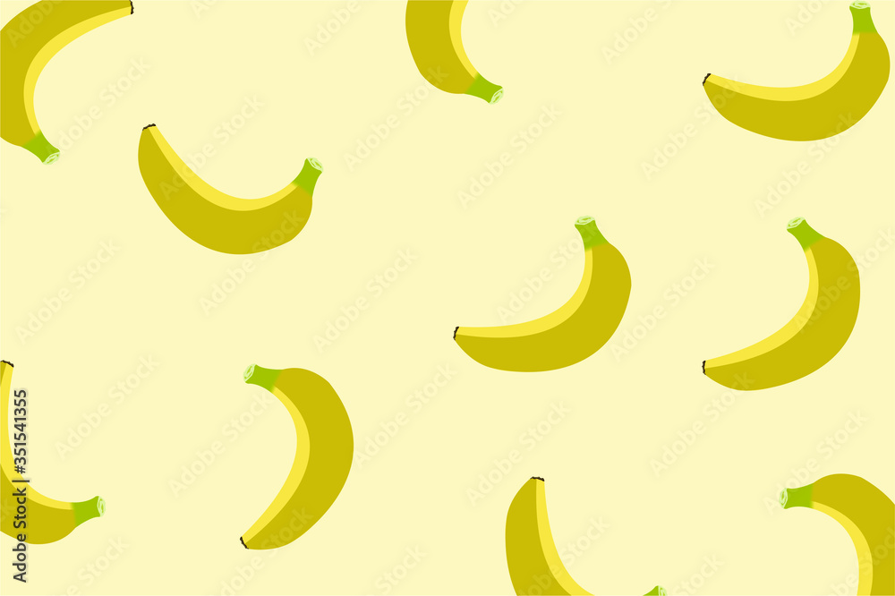 banana seamless background