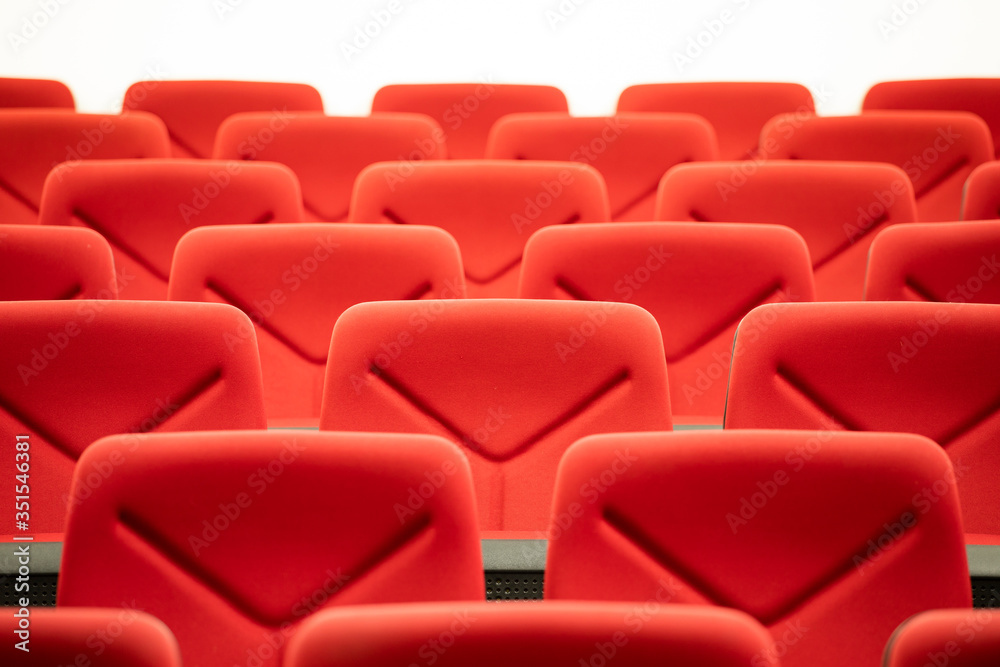 Fototapeta premium Cinema / theater seats