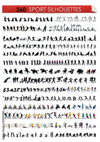 sports silhouette