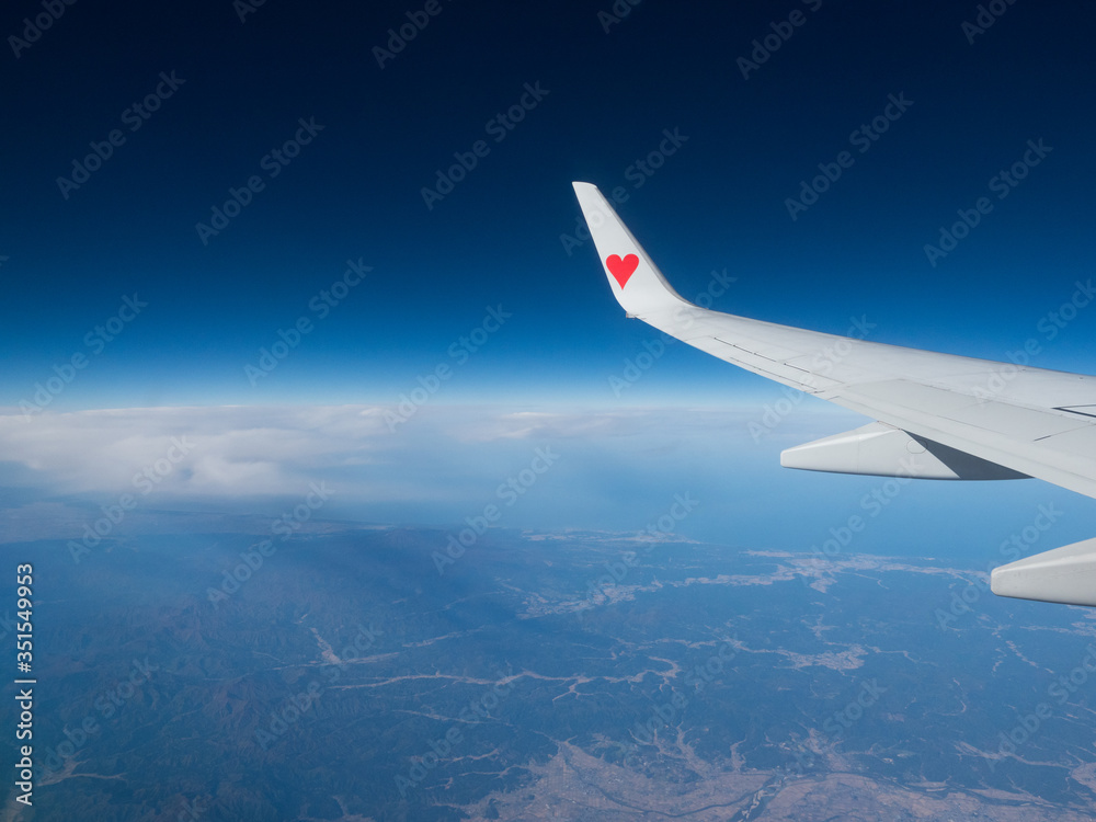 Fototapeta premium 空の旅