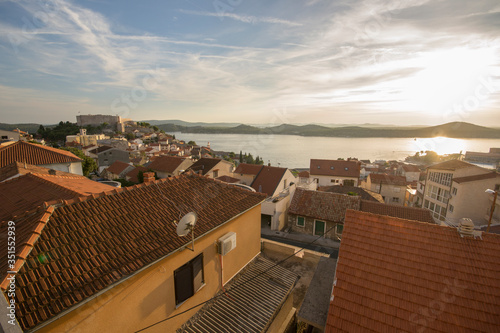 Croatian village on coast